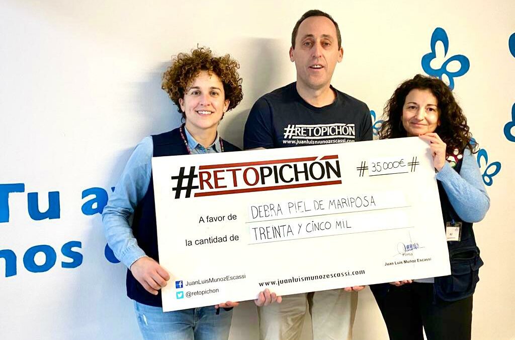 Concluye el #RetoPichón2021 con 35.000 € para Piel de Mariposa