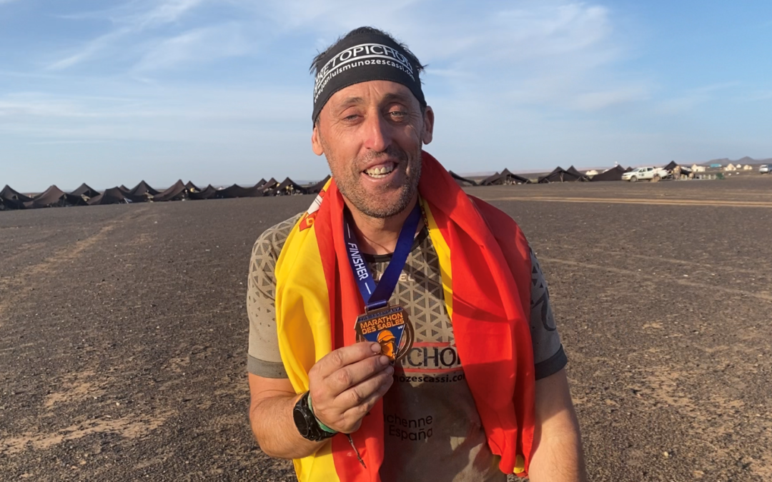 El Marathon des Sables, un reto de superación personal entre tormentas de arenas y dunas